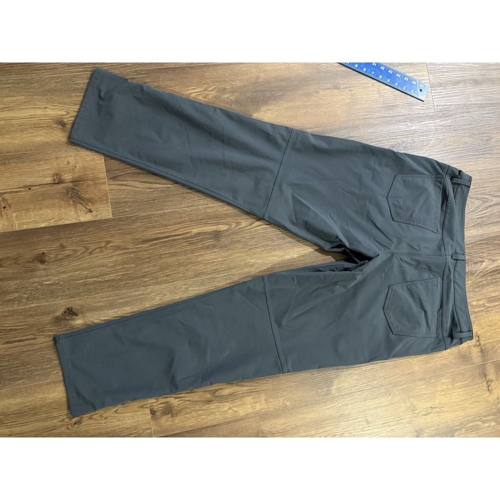 Lululemon Pants Mens 38 Gray ABC 5 Pocket Stretch Recycled Polyester - Picture 6 of 7